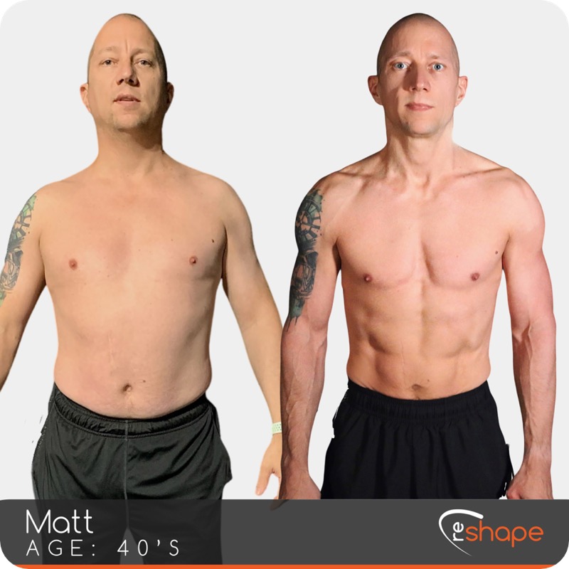 Matt - Before and After Transformation